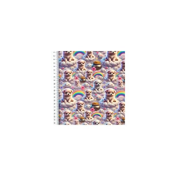 Poplin digital, Hunde